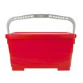 Pulex Bucket, 10.5 in H, Red SECC70015-R